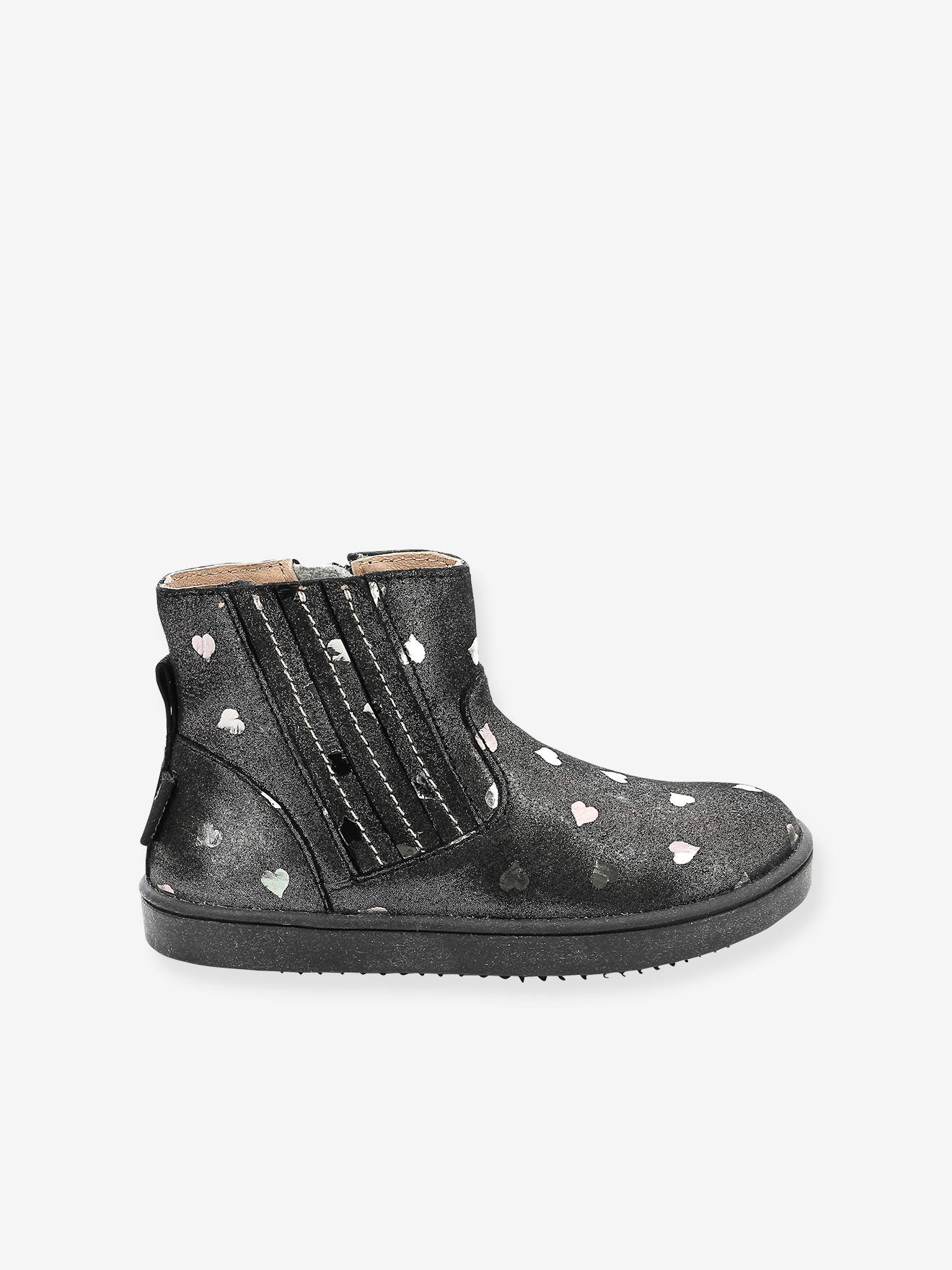 Aster Mädchen Lederboots WELSEA ASTER - marine
