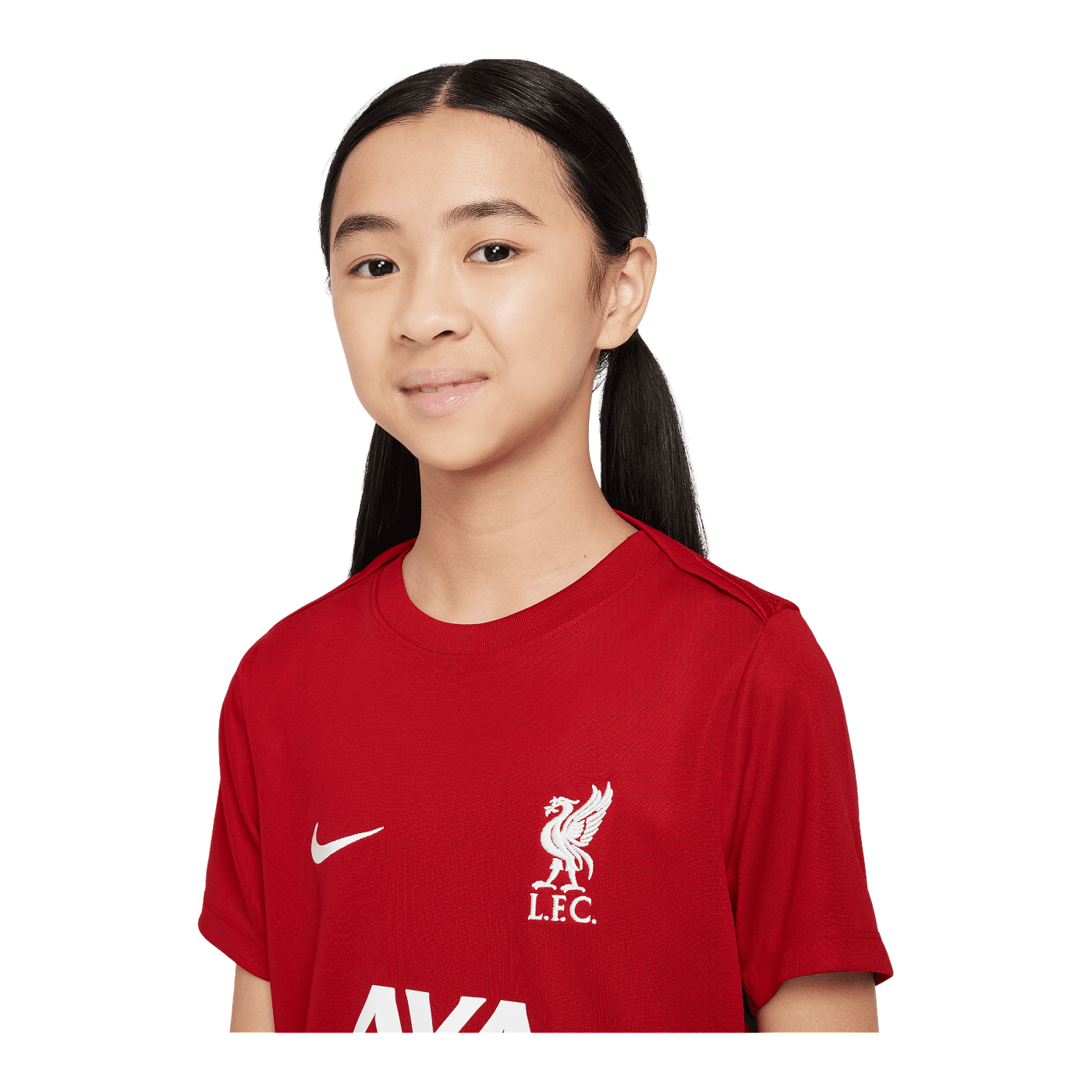 Nike FC Liverpool Academy Trainingshirt Kids Rot F688