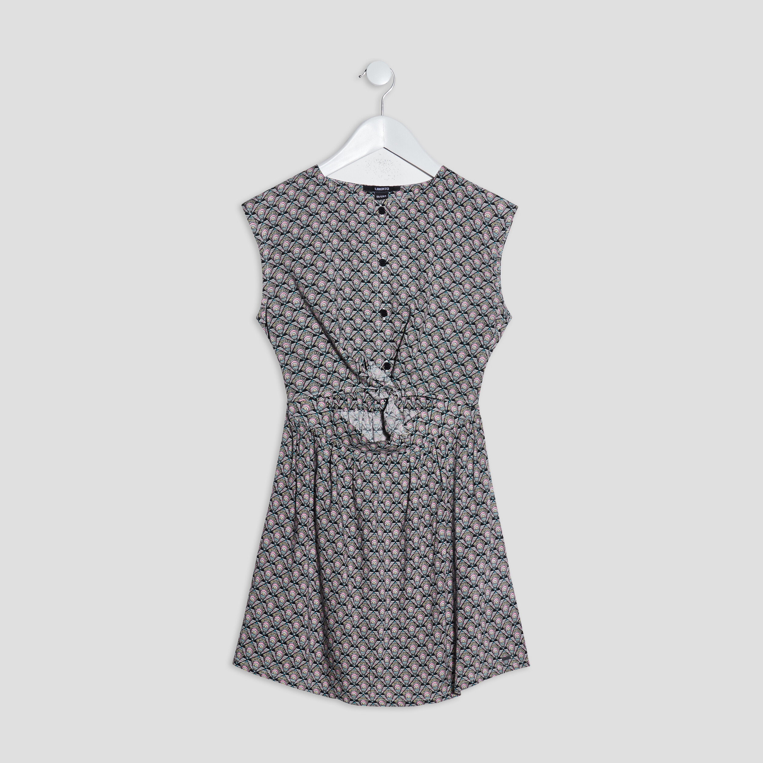 Robe évasée fluide ecru fille | La Halle