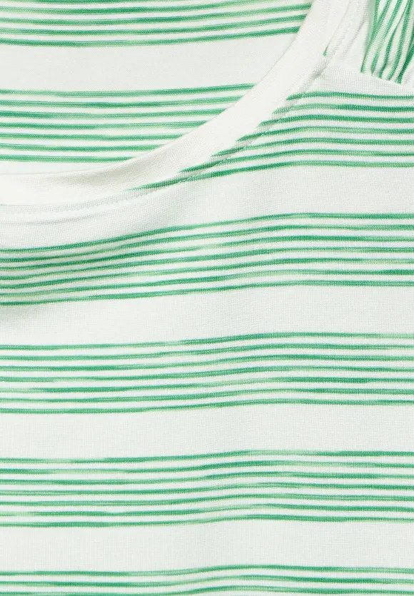 CECIL Shirt mit geraffter Schulter