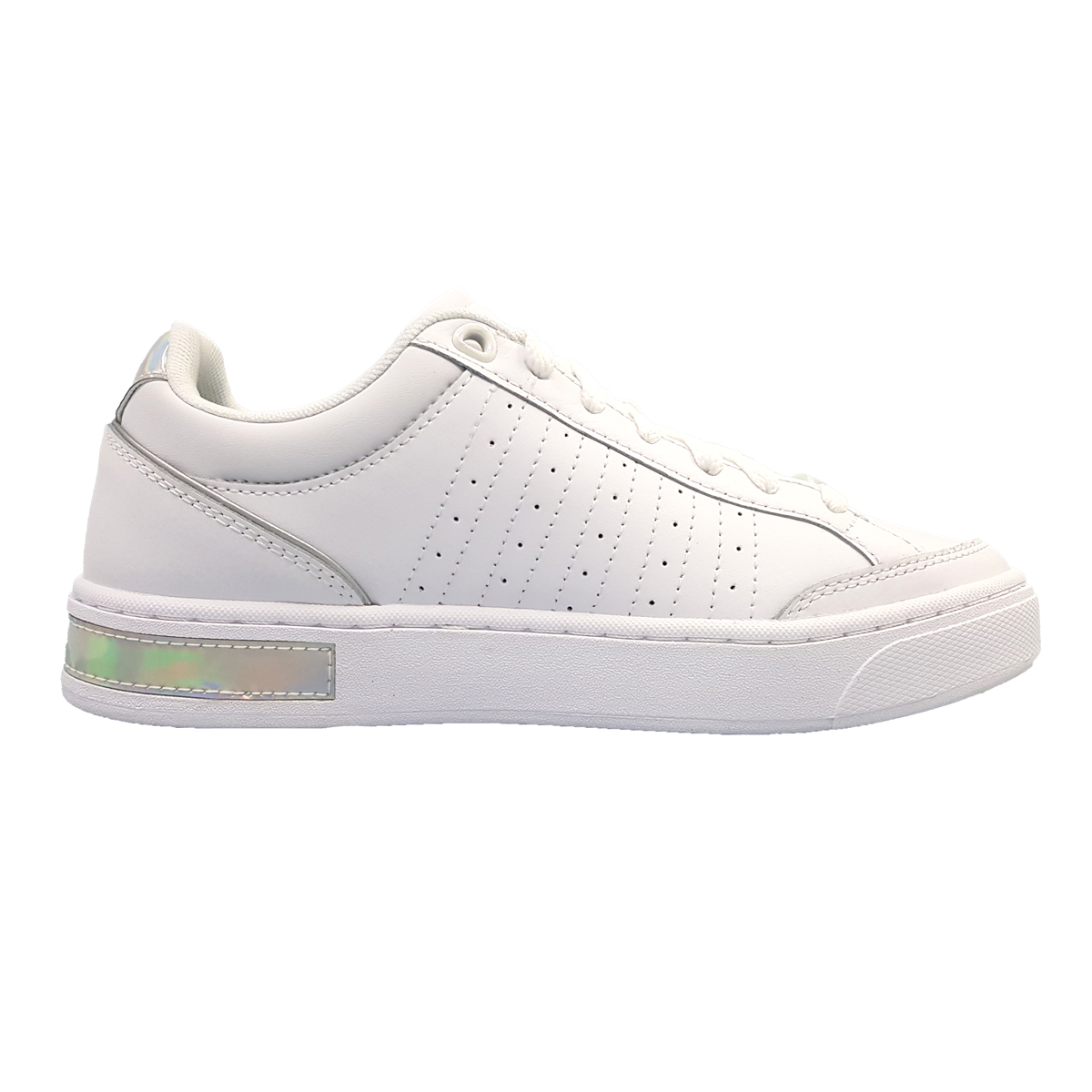 K-Swiss Court Block Women's Low 97411-933-M Weiß white/ pearlized
