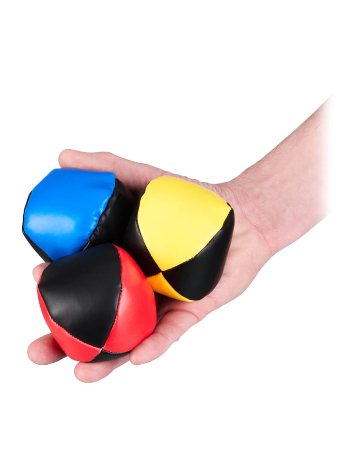 relaxdays 15 x Jonglierbälle in Bunt - Ø 6,5 cm günstig kaufen onesize