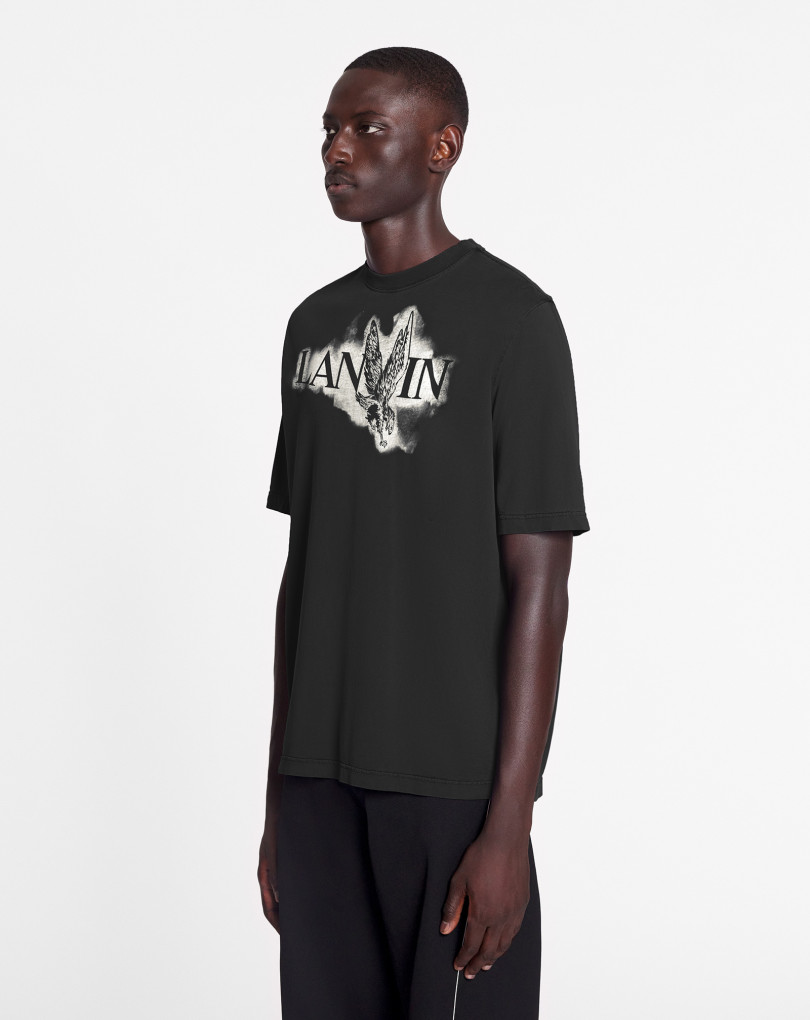 T-SHIRT CLASSIQUE IMPRIMÉ AIGLE LANVIN X FUTURE
