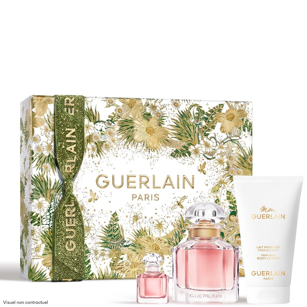 Guerlain MON GUERLAIN Coffret Eau de Parfum, Lait Corps, Miniature Parfum