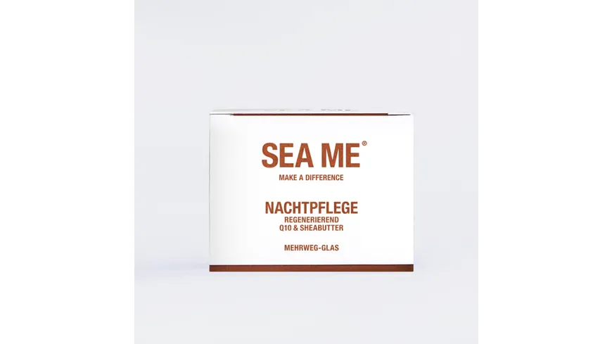 SEA ME Nachtpflege regenerierend mit Q10 & Sheabutter 50 ml