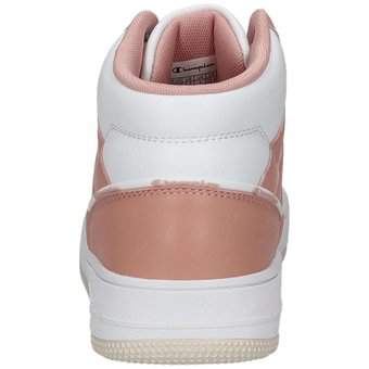 Champion Rebound 2.0 Mid Sneaker in pink