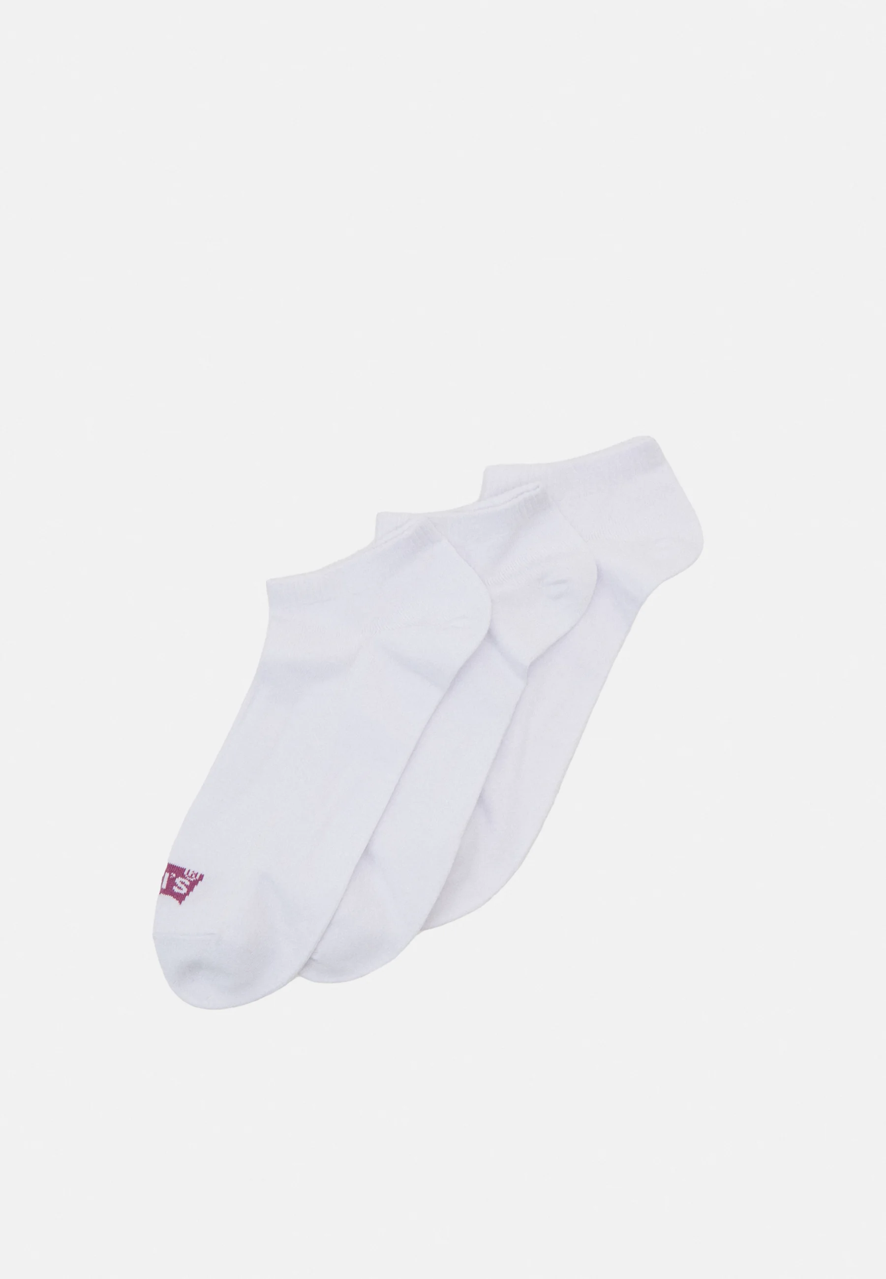 Levi's® Calcetines de corte bajo con logo de alas de murciélago, unisex, paquete de 6