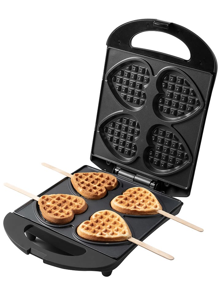 bESTRON Waffeleisen in Schwarz günstig kaufen onesize