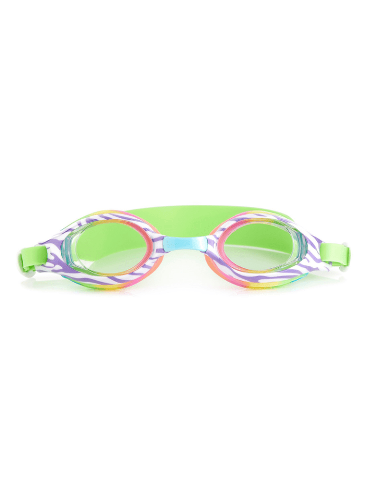 Aqua2ude Schwimmbrille für Kinder Gestreifter 100% Silikon Ab 3 Jahren mit Etui günstig kaufen onesize