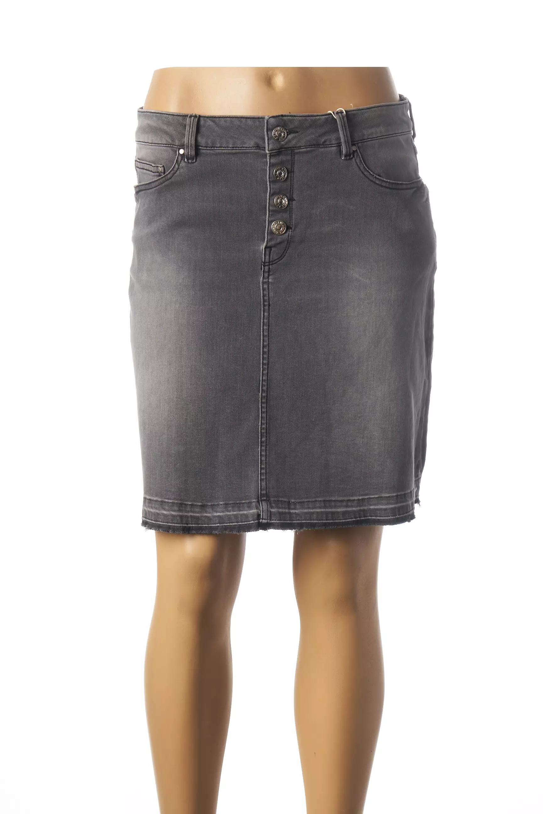 C Est Beau La Vie Jupes Courtes Femme couleur gris