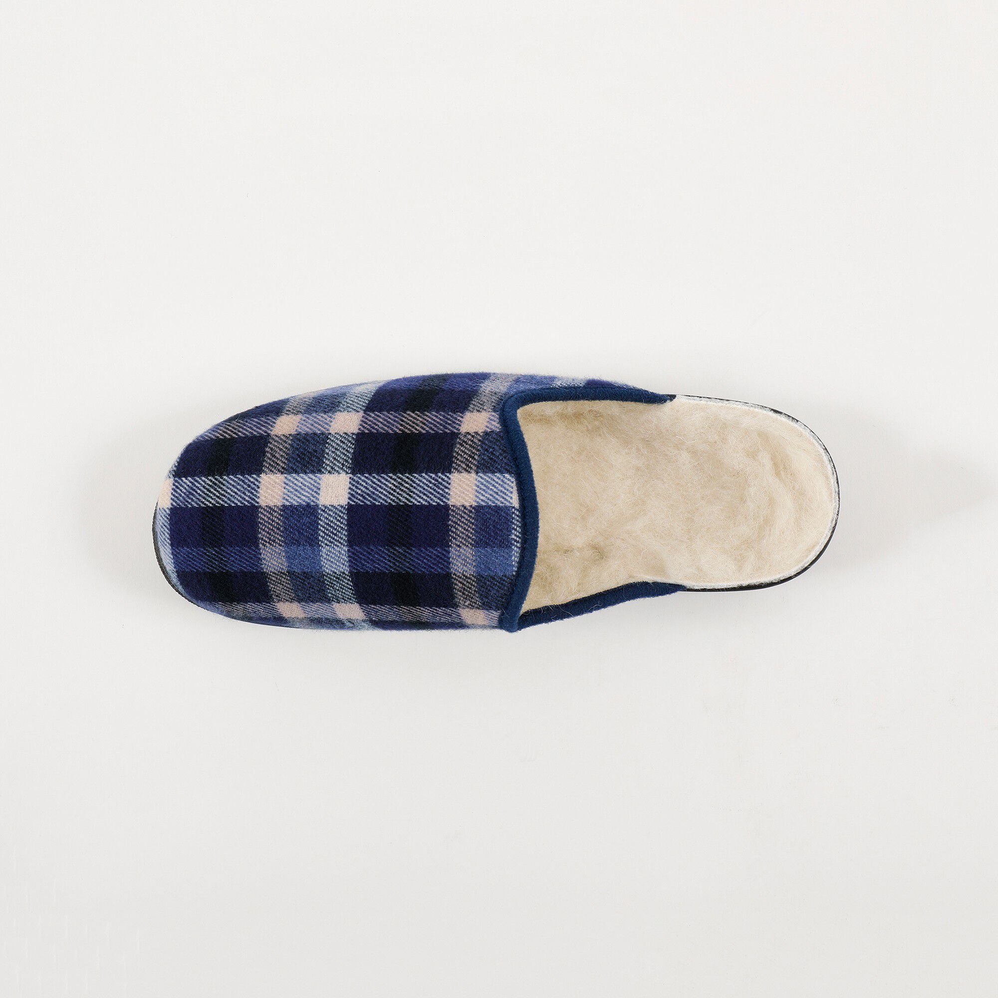 Mules homme fourrées