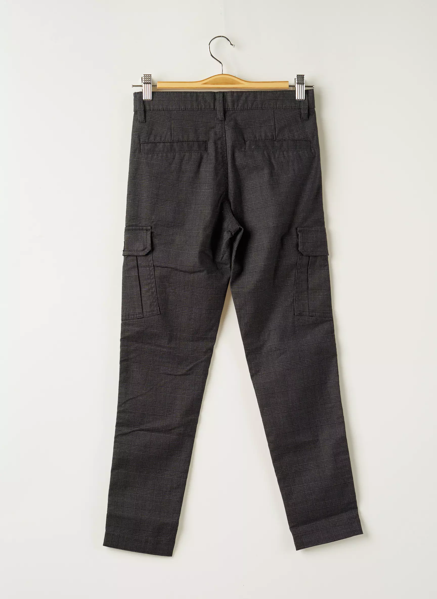 Kaporal Pantalons Cargo Garcon couleur gris