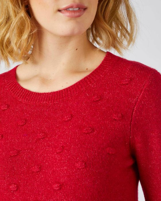 Pull maille chaude fantaisie, manches longues Thermolactyl