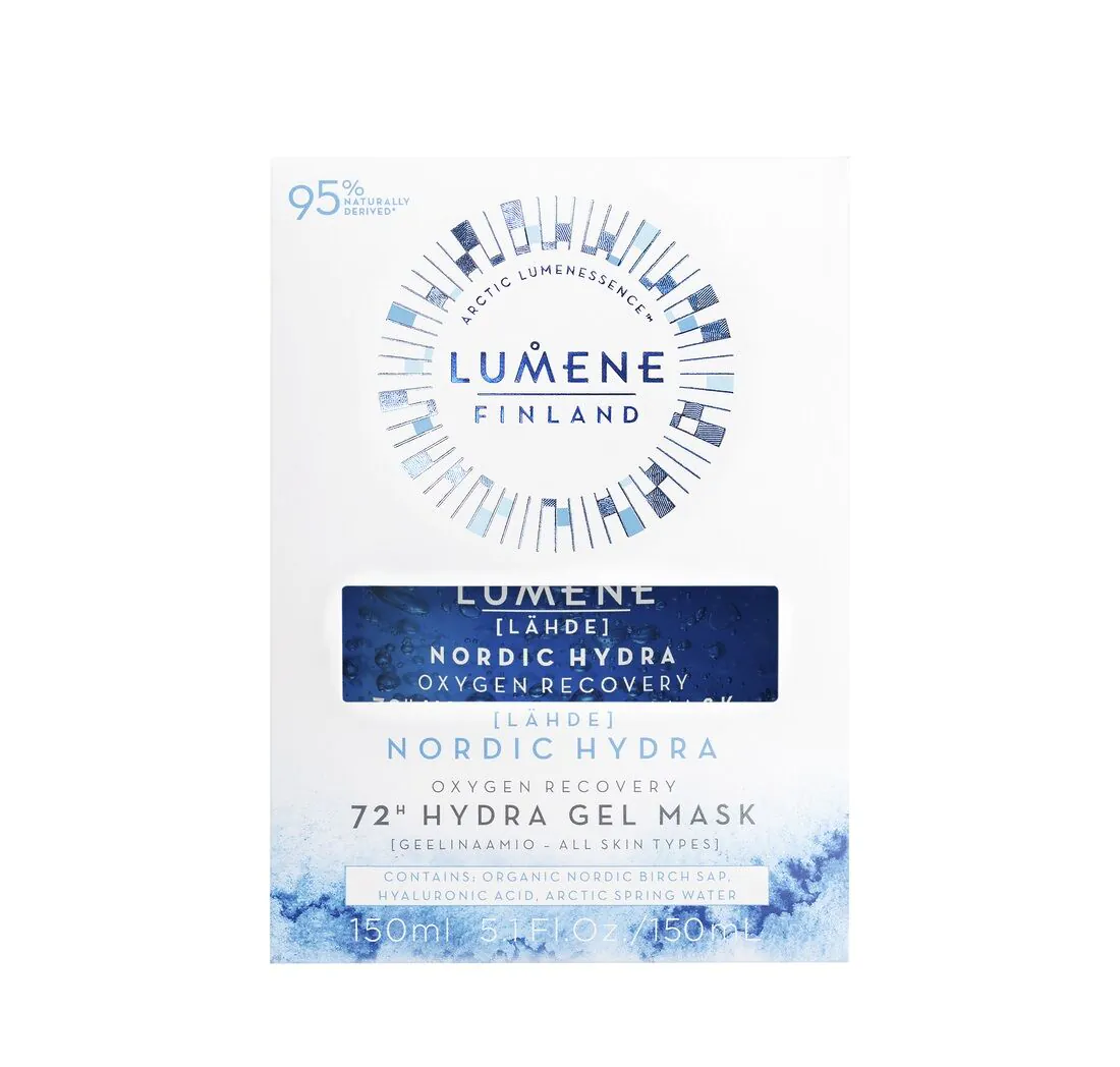 Lumene Nordic Hydra Oxygenerende og Fugtgivende Gelmaske 72H