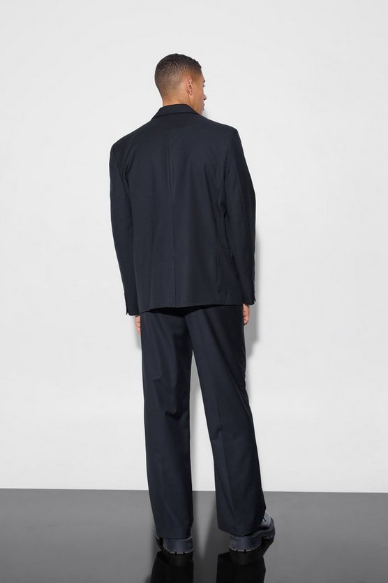 Oversize Blazer mit Träger-Detail