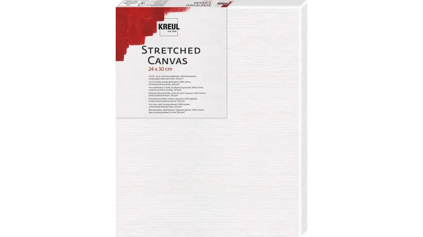 KREUL Stretched Canvas 24 x 30 cm