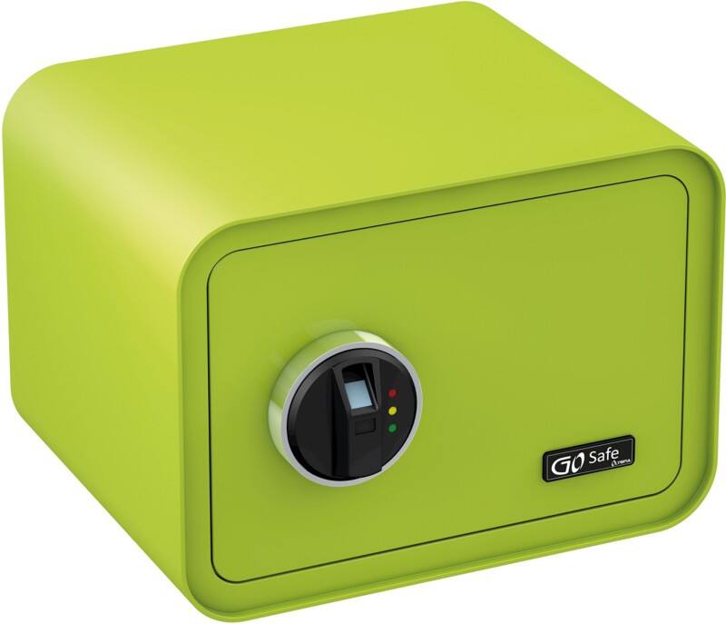 Olympia Einbruchschutztresor GoSafe 100 Grün 260 x 350 x 350 mm Fingerabdruck