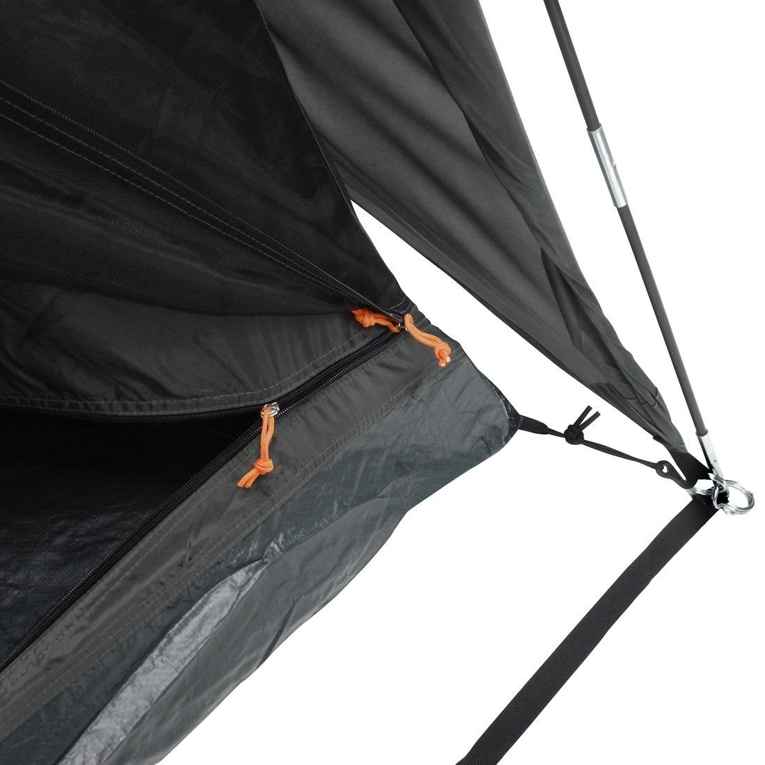 10T Outdoor Equipment Kuppelzelt Glenhill Arona 4 Mann Zelt Kuppelzelt 5000 mm mit XXL Schlafkabine, Personen: 4