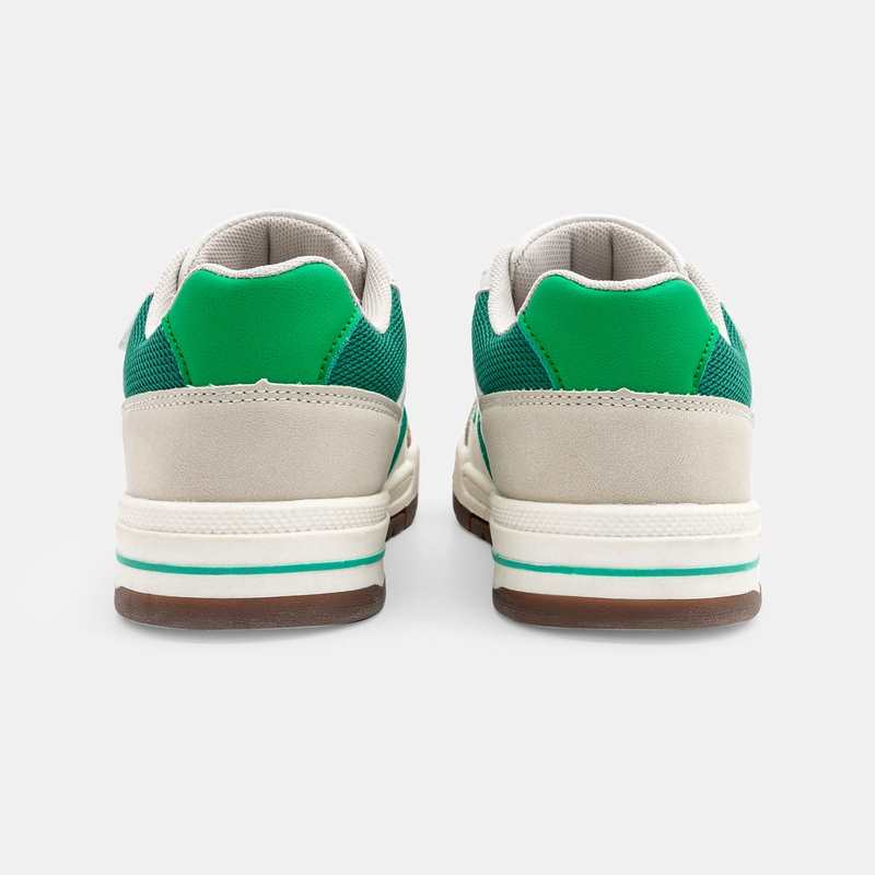Baskets street basses blanches garçon