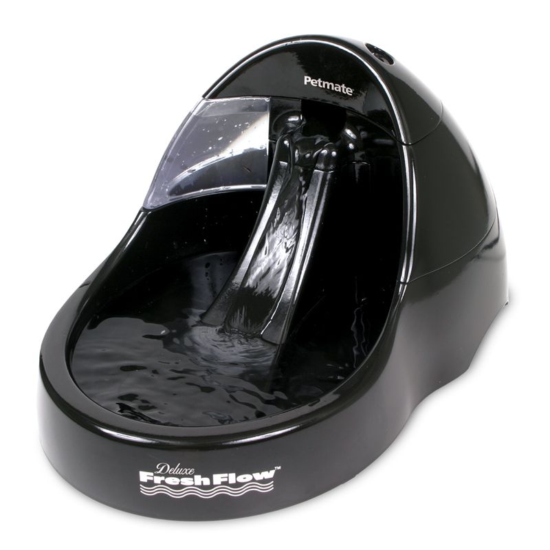 Fresh Flow Deluxe Trinkbrunnen - schwarz zu TOP-Preisen