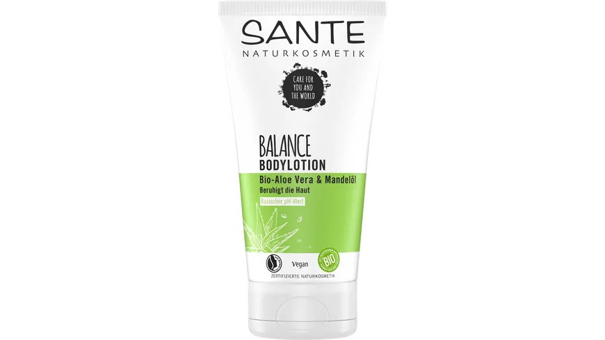 SANTE Balance Bodylotion Bio-Aloe Vera & Mandelöl 150 ml