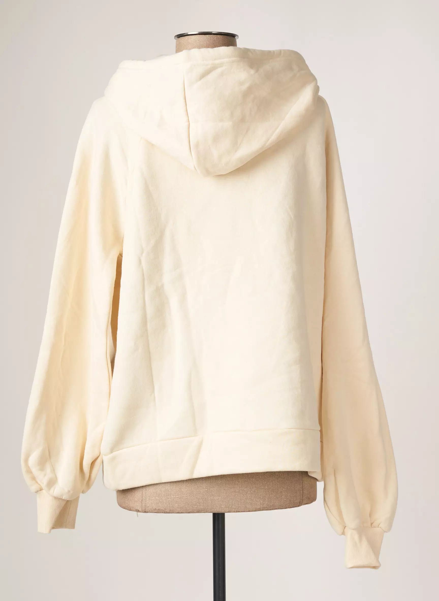 Zenana Sweat Capuche Femme couleur beige