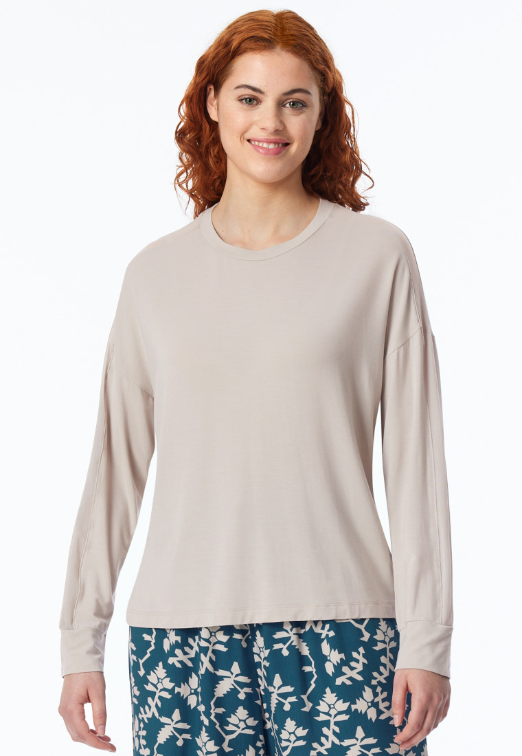 Shirt langarm beige - Mix+Relax