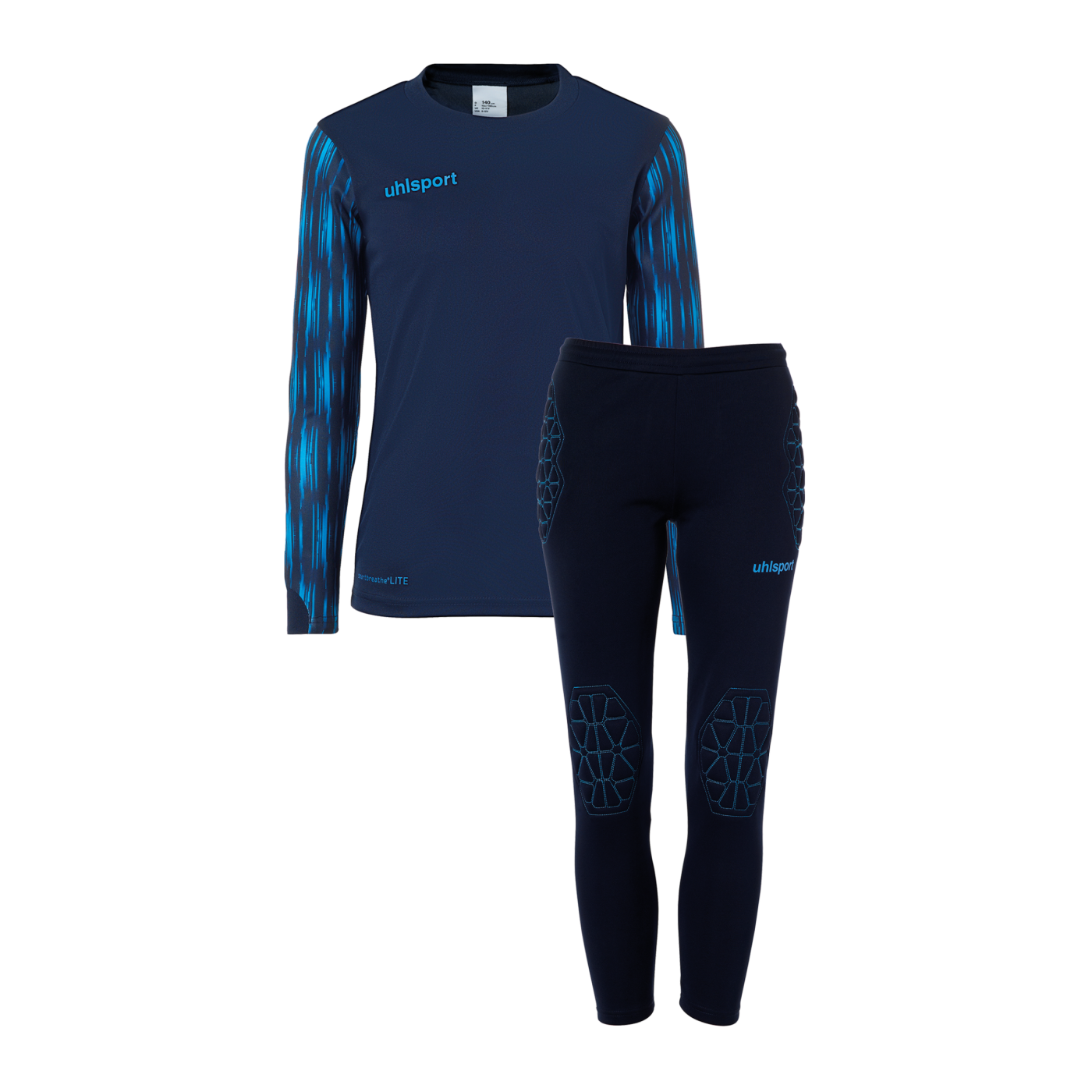 Uhlsport Reaction Torwartset Kids Blau F02