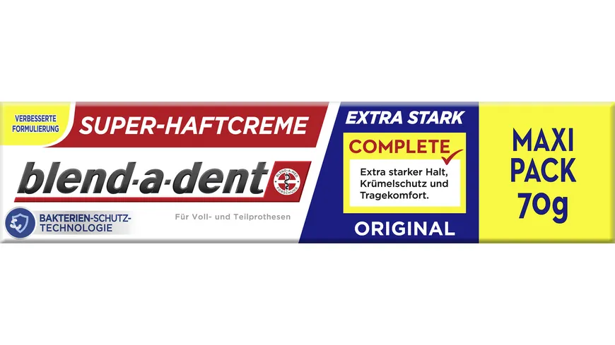 Blend-A-Dent Haftcreme Super Complete extra stark 70g 70 g