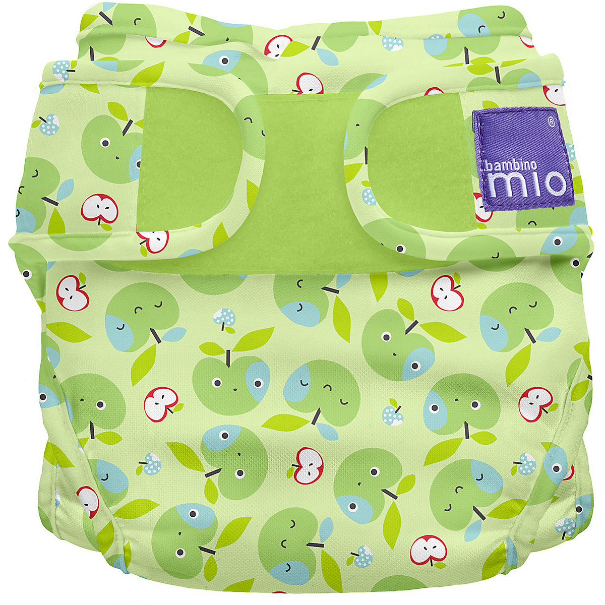 Bambino Mio, mioduo Windelüberhose, Aufgeweckter Apfel, Größe 1 (<9Kg)