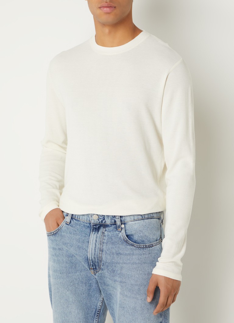 NN.07 Clive fine-knit stretch pullover
