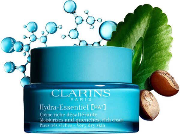 Clarins Hydra-Essentiel Crème riche désaltérante - Peaux très sèches Gesichtscreme