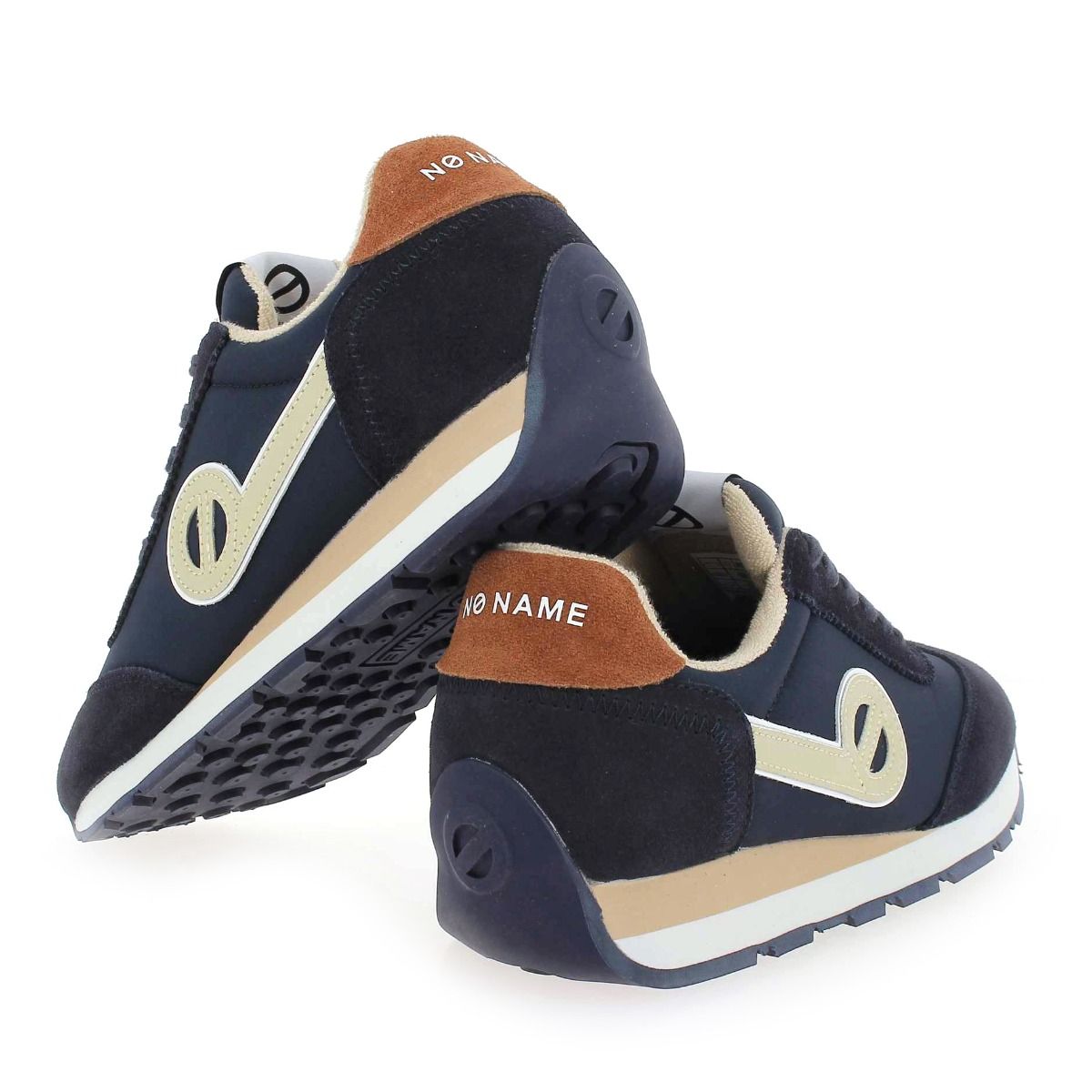 No Name  CITY RUN JOGGER SUEDE/CAMPER - marine