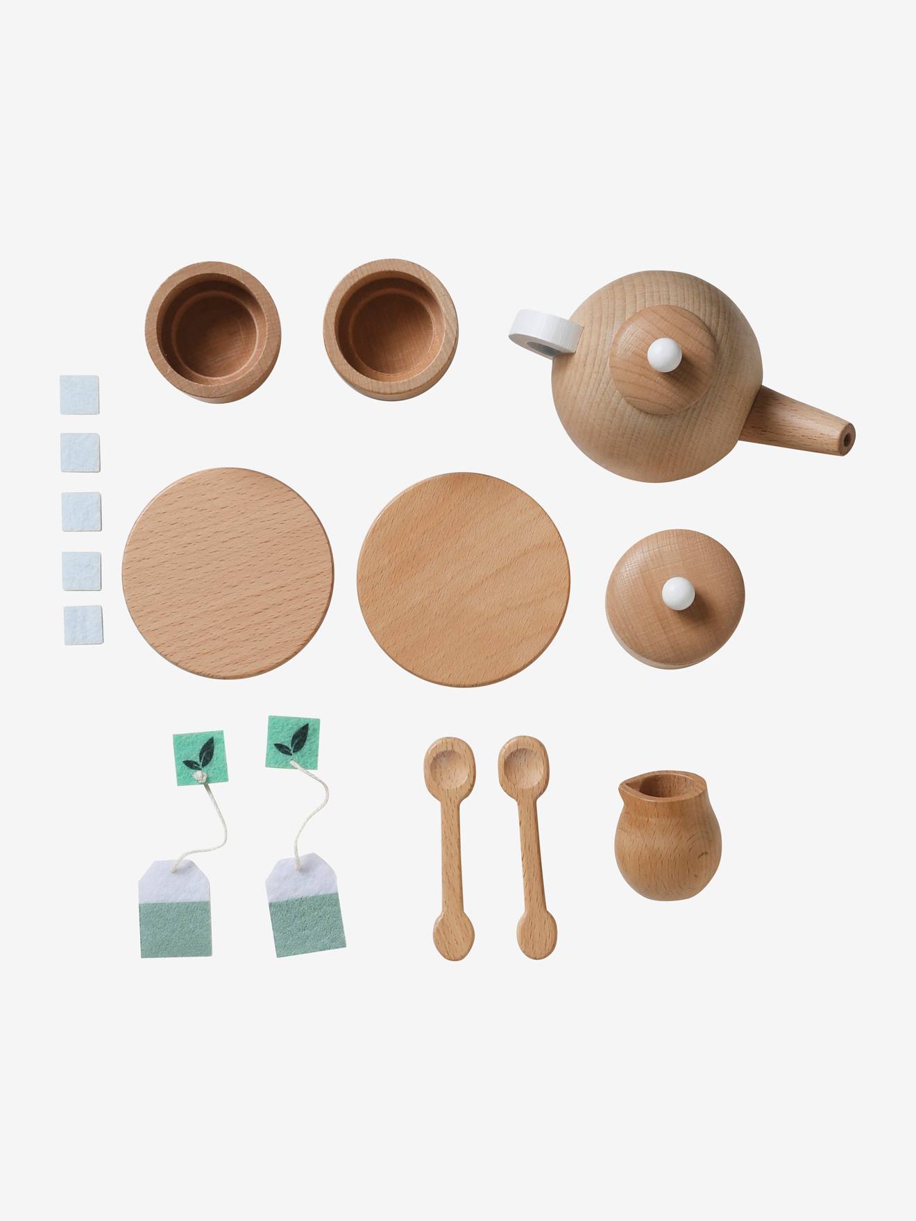 Service à thé en bois FSC® bois