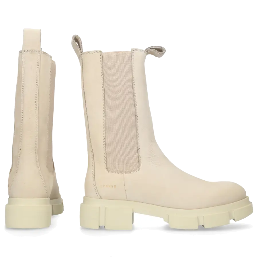 Copenhagen - Stiefel CPH500 Nubukleder - beige