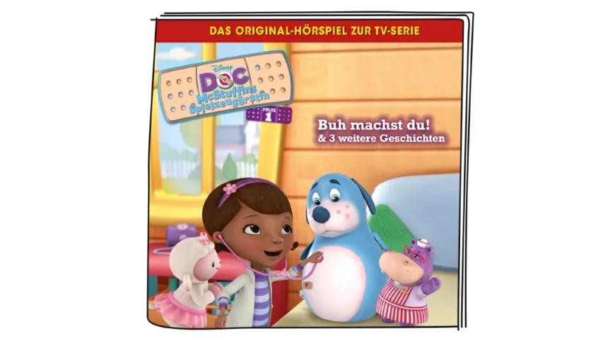 tonies - Hörfigur für die Toniebox:  Doc McStuffins Spielzeugärztin: Buh machst du! & 3 weitere Geschichten