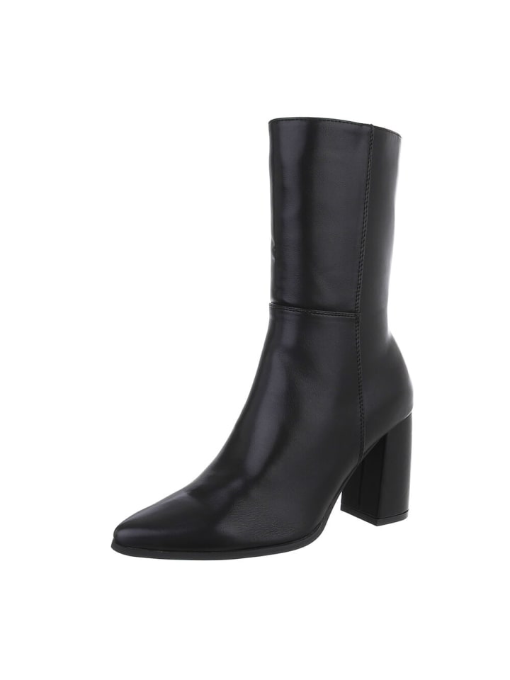 Ital-Design Stiefelette in Schwarz günstig kaufen