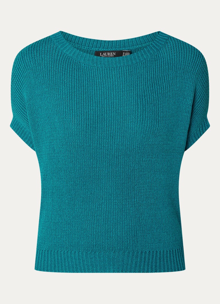 Ralph Lauren storo mezgimo megztinis su šikšnosparnio formos rankovėmis