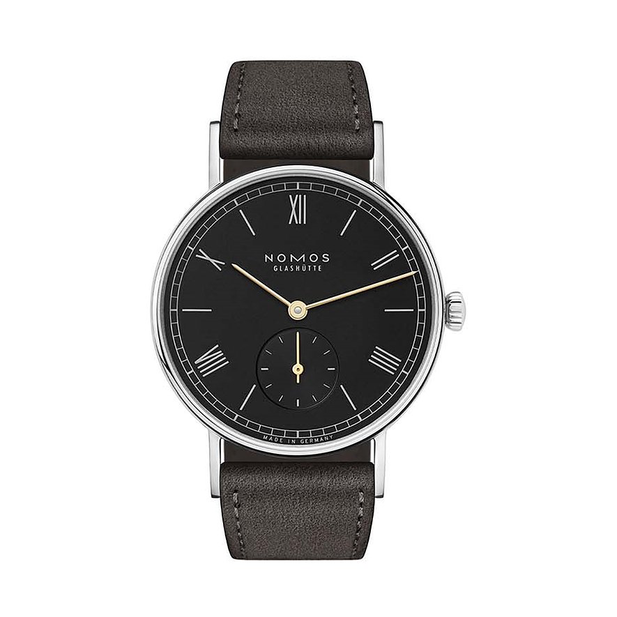 Nomos Glashütte Damenuhr Ludwig 33 Petit Noir