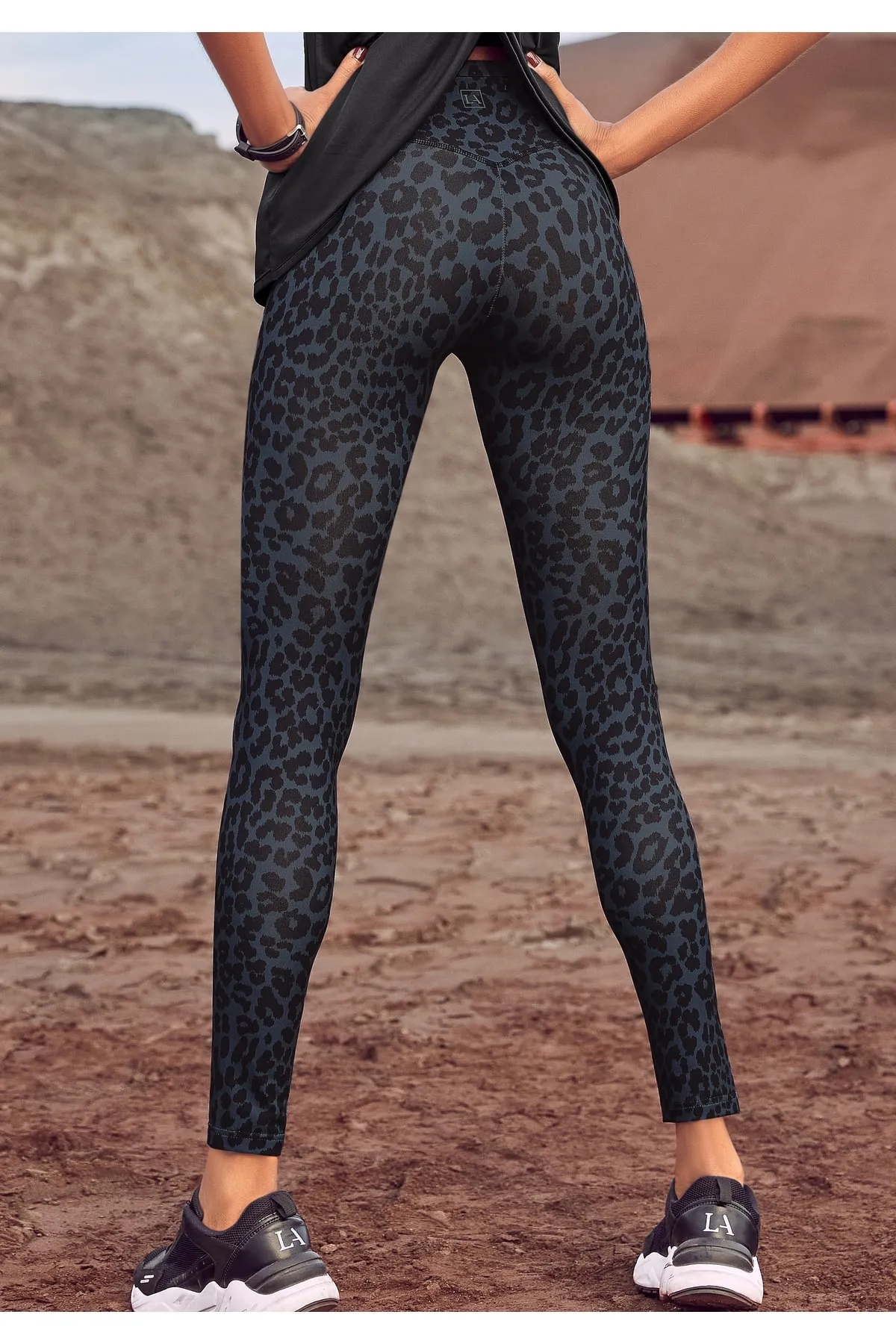 LASCANA Active  Leggings - Grau - Mittlerer Bund