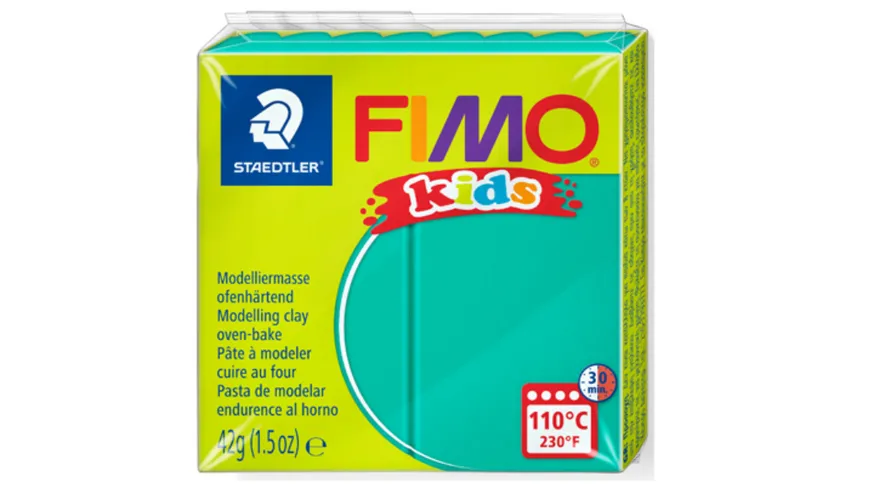 STAEDTLER Modelliermasse FIMO® Kids grün 42 g