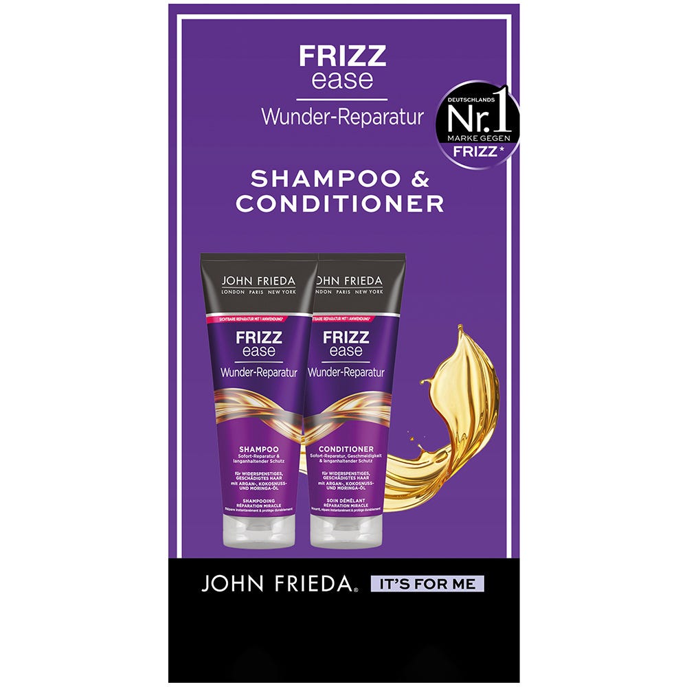John Frieda Frizz Ease Wunder-Reparatur Shampoo & Conditioner Vorteilsset