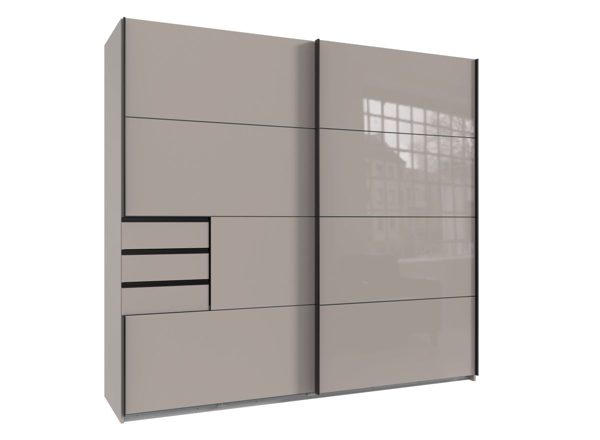 Schwebetürenschrank Saigon Saharagrau