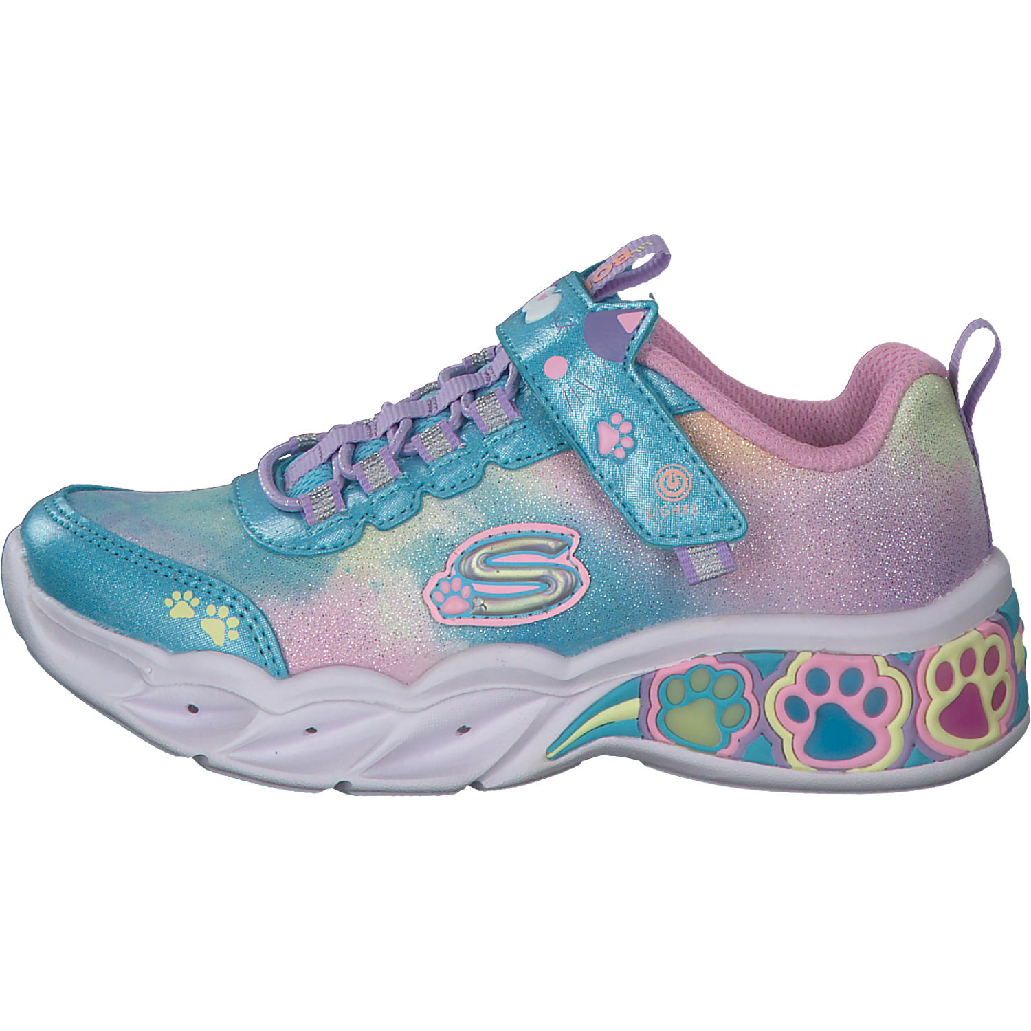 Skechers 300100L, Sneakers Low, Kinder, Blau