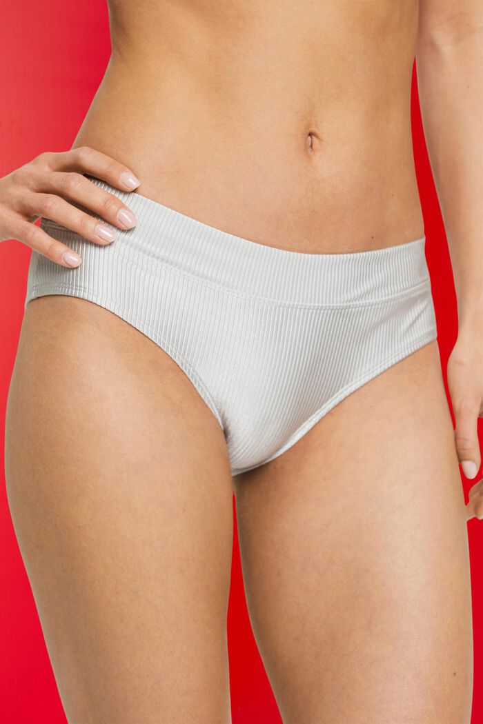 Silver Beach Bikinihose mit mittelhohem Bund
