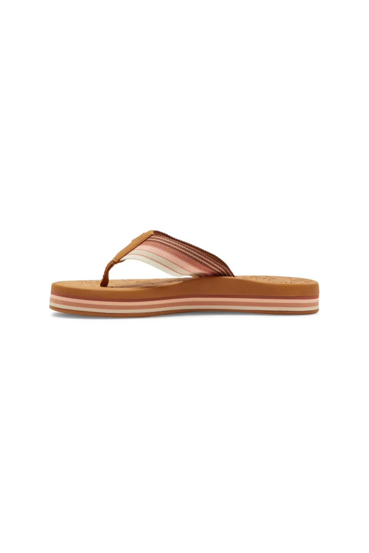 Roxy  Basic Sandale ARJL100899-DPN DK SCHOKOLADE/PINK