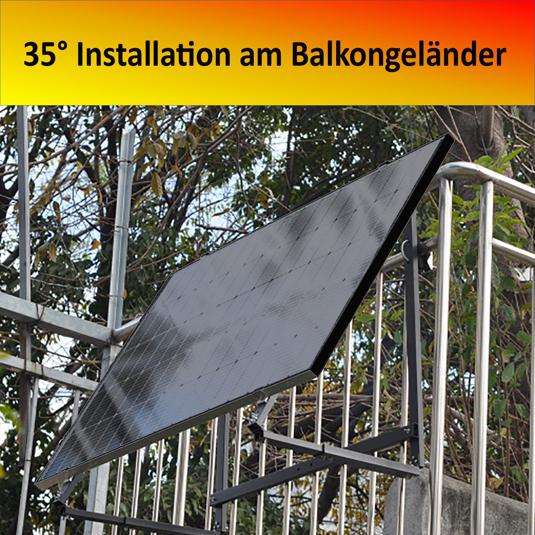 Hyrican Solaranlage Aktions Spar-Bundel: Balkonkraftwerk 800Wp & Powerstation 600W