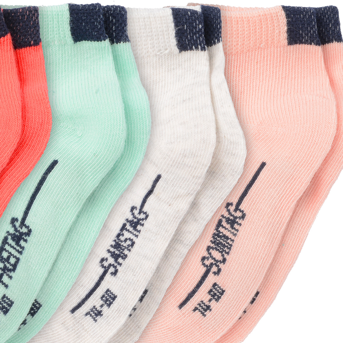 7 Paar Baby Sneaker-Socken im Set