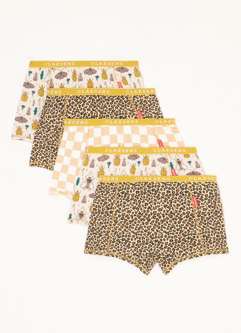 Claesens Boxer Shorts with print in a 5-pack