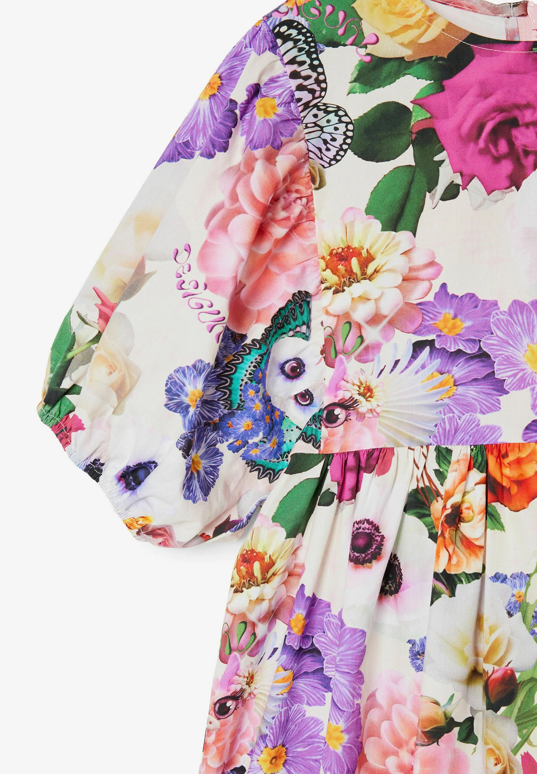 Desigual A-LINE FLORAL - Vestido de verano